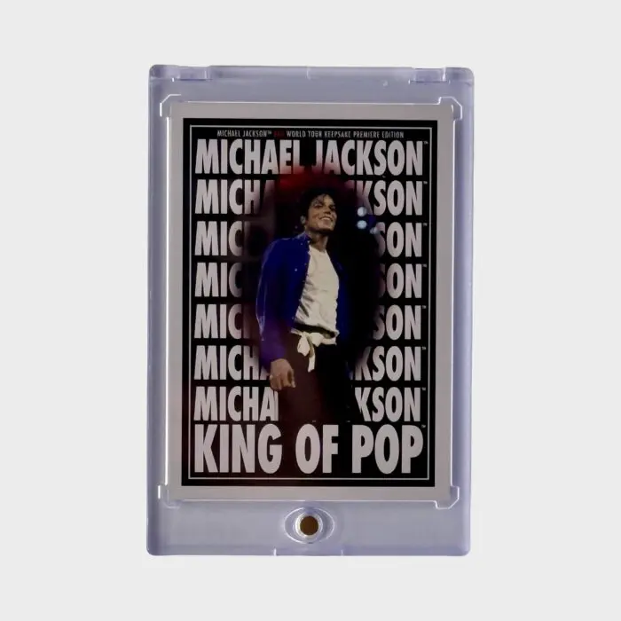 Michael Jackson BAD Tour Keepsake Trading Card # 191 Poster