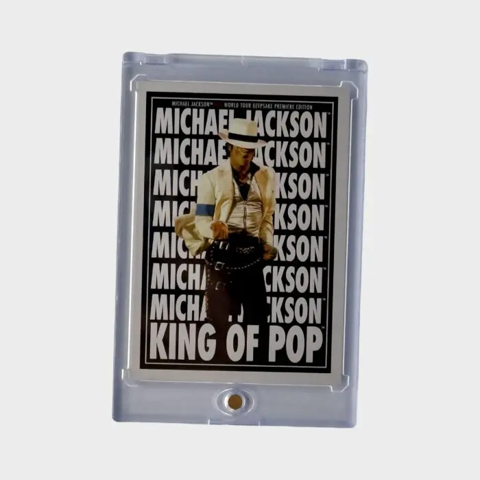 Michael Jackson BAD Tour Keepsake Trading Card # 200 Poster