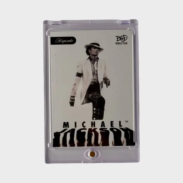 Michael Jackson BAD Tour Keepsake Trading Card # 246 Fire