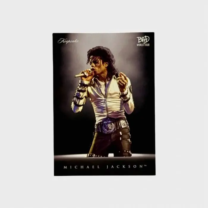 Michael Jackson BAD Tour Keepsake Trading Card # 40 Spotlight Base