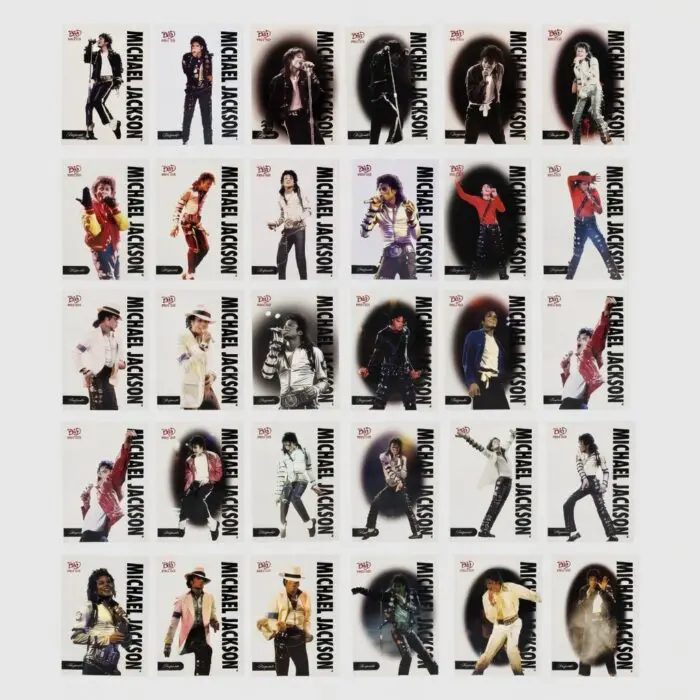 Michael Jackson BAD Tour Keepsake Full Base Trading Card Set # 1-30