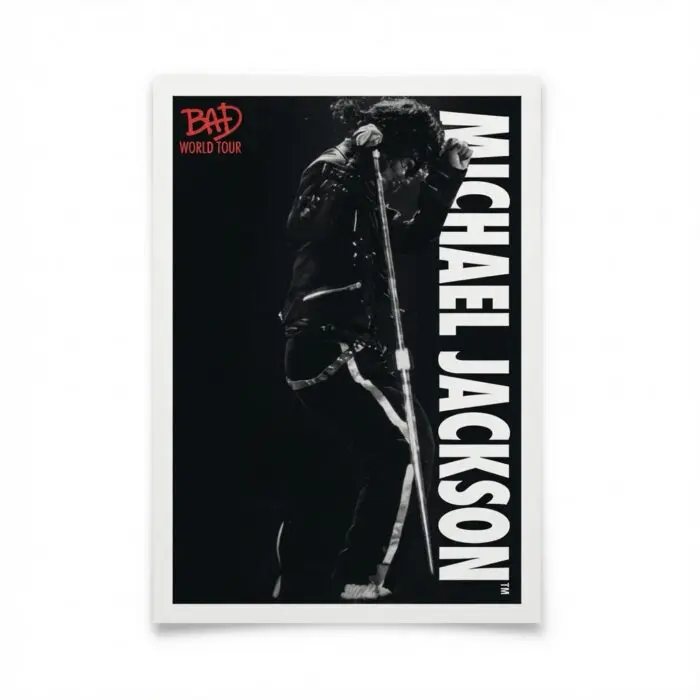 Michael Jackson BAD Tour Keepsake Trading Card #60 | Shortprint | Base