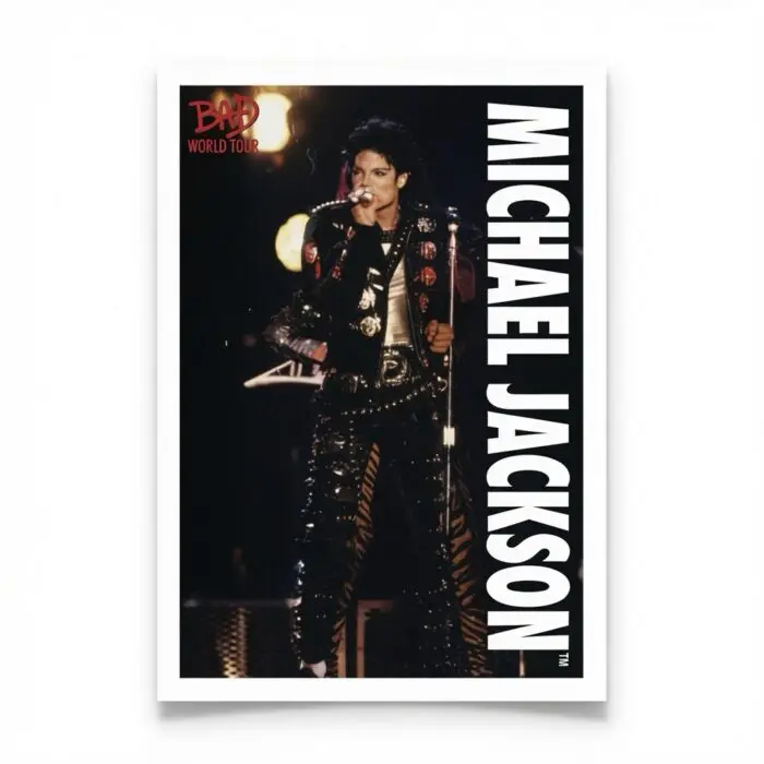 Michael Jackson BAD Tour Keepsake Trading Card #58 | Shortprint | Base
