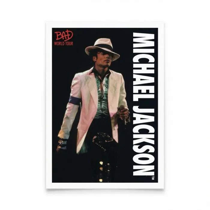 Michael Jackson BAD Tour Keepsake Trading Card #62 | Shortprint | Base