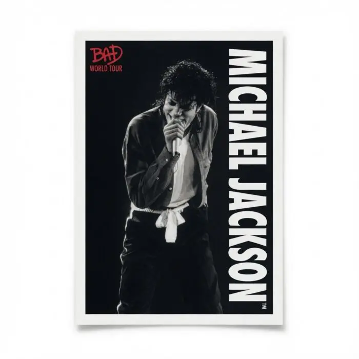Michael Jackson BAD Tour Keepsake Trading Card #61 | Shortprint | Base