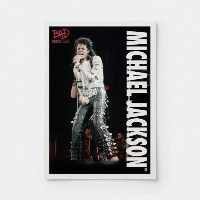 Michael Jackson BAD Tour Keepsake Trading Card #63 | Shortprint | Base