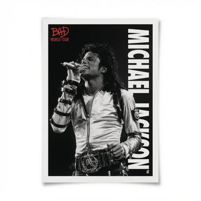 Michael Jackson BAD Tour Keepsake Trading Card #75 | Shortprint | Base