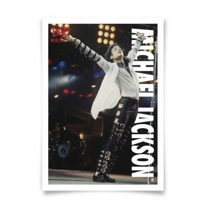 Michael Jackson BAD Tour Keepsake Trading Card #83 | Shortprint | Base