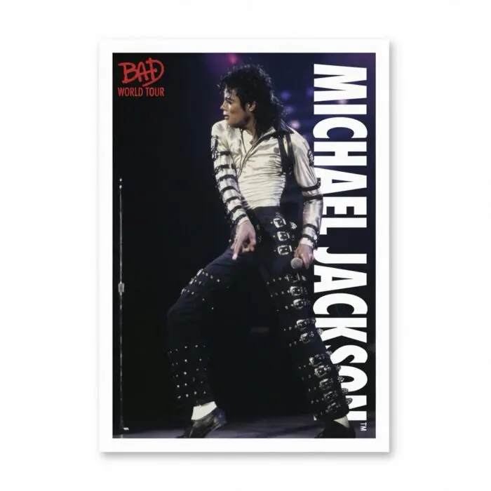 Michael Jackson BAD Tour Keepsake Trading Card #84 | Shortprint | Base