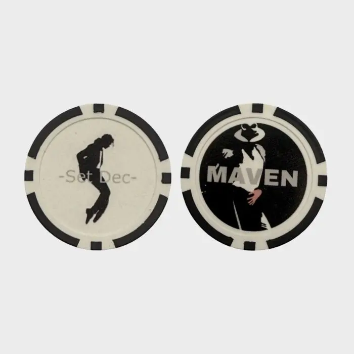 Michael (2026) Set Decoration Crew Promo Movie Lionsgate Poker Chip