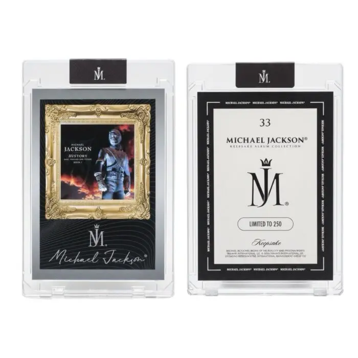 Michael Jackson Keepsake Album Collection Trading Card ‘HIStory’ 33 of 250