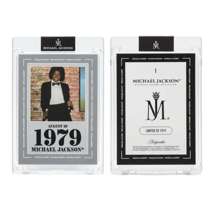 Michael Jackson Keepsake Album Collection Trading Card ‘Off The Wall’ 1 of 1979