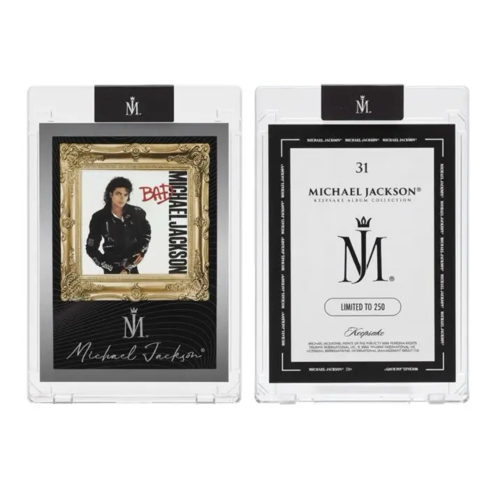 Michael Jackson Keepsake Album Collection Trading Card ‘BAD’ 31 of 250