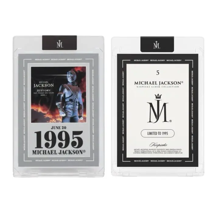 Michael Jackson Keepsake Album Collection Trading Card ‘HIStory’ 5 of 1995