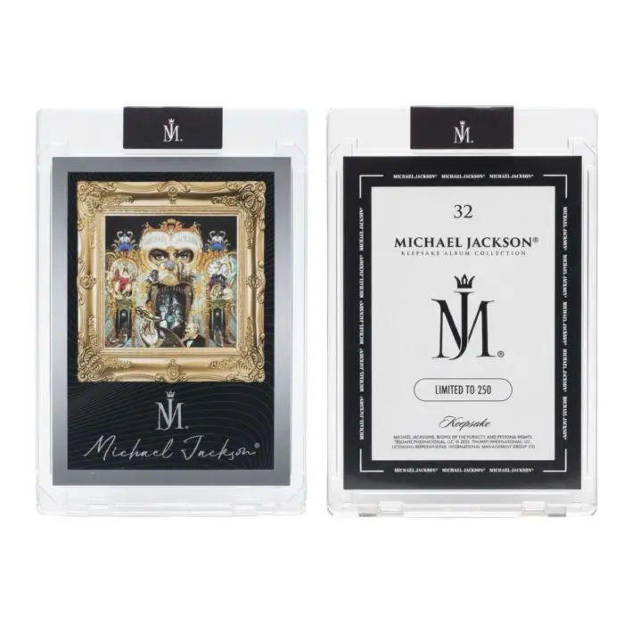 Michael Jackson Keepsake Album Collection Trading Card ‘Dangerous’ 32 of 250