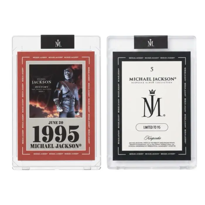 Michael Jackson Keepsake Album Collection Trading Card ‘HIStory’ 5 of 95