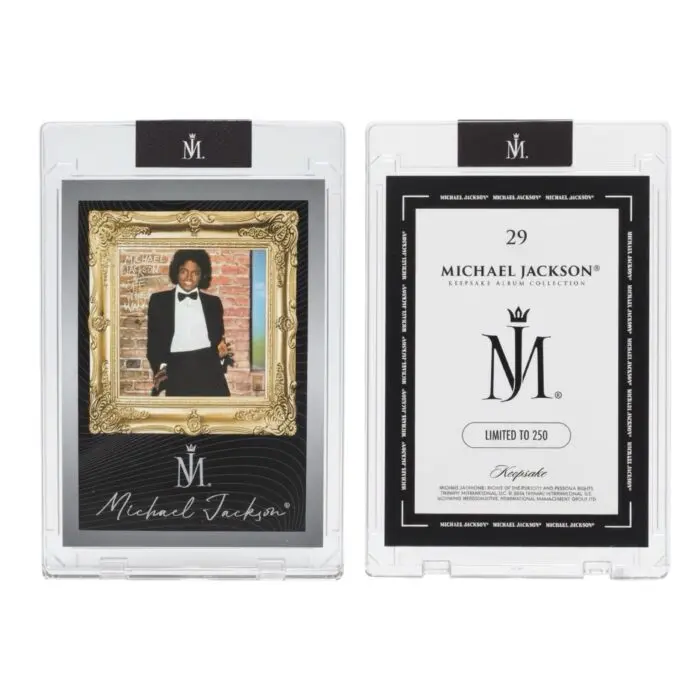 Michael Jackson Keepsake Album Collection Trading Card ‘Off The Wall’ 29 of 250
