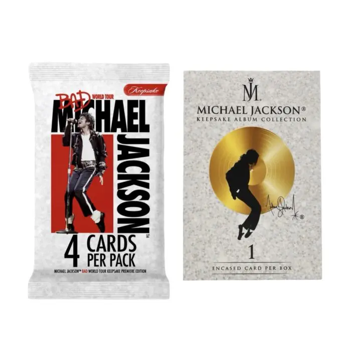 Michael Jackson 2026 Keepsake Trading Cards - Two Packs