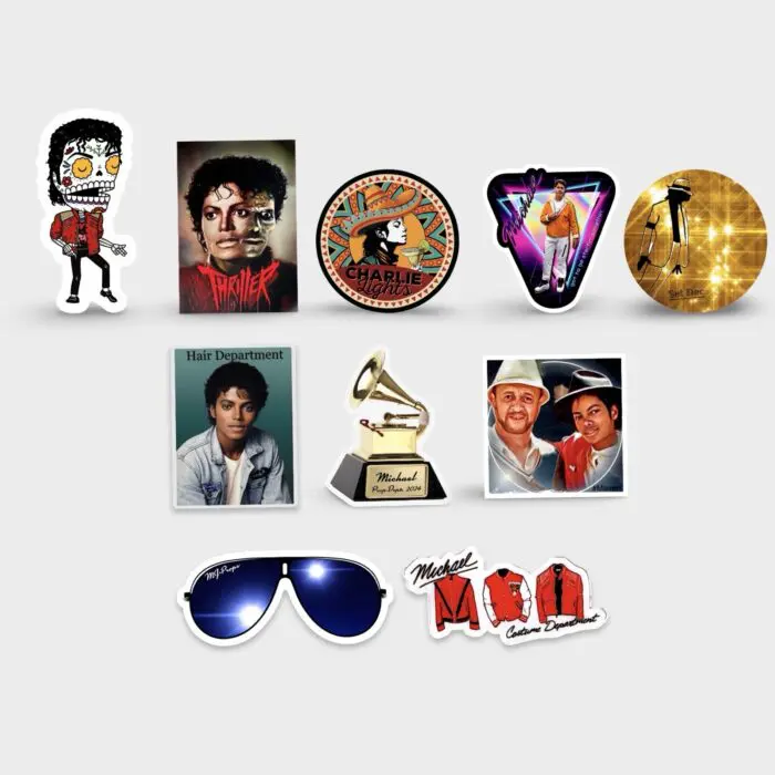 Michael (2026) Set of 10 Stickers
