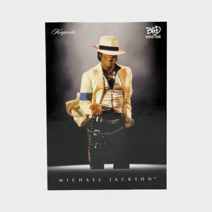 Michael Jackson BAD Tour Keepsake Trading Card # 56 Spotlight Base
