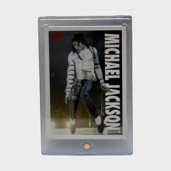Michael Jackson BAD Tour Keepsake Trading Card # 57 Shortprint Base White