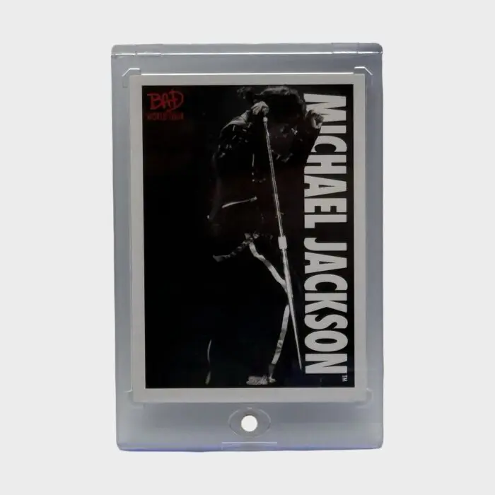 Michael Jackson BAD Tour Keepsake Trading Card # 60 Shortprint Base White