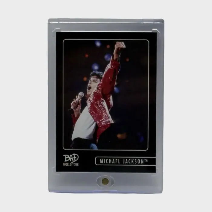Michael Jackson BAD Tour Keepsake Trading Card # 91 Base Throwback