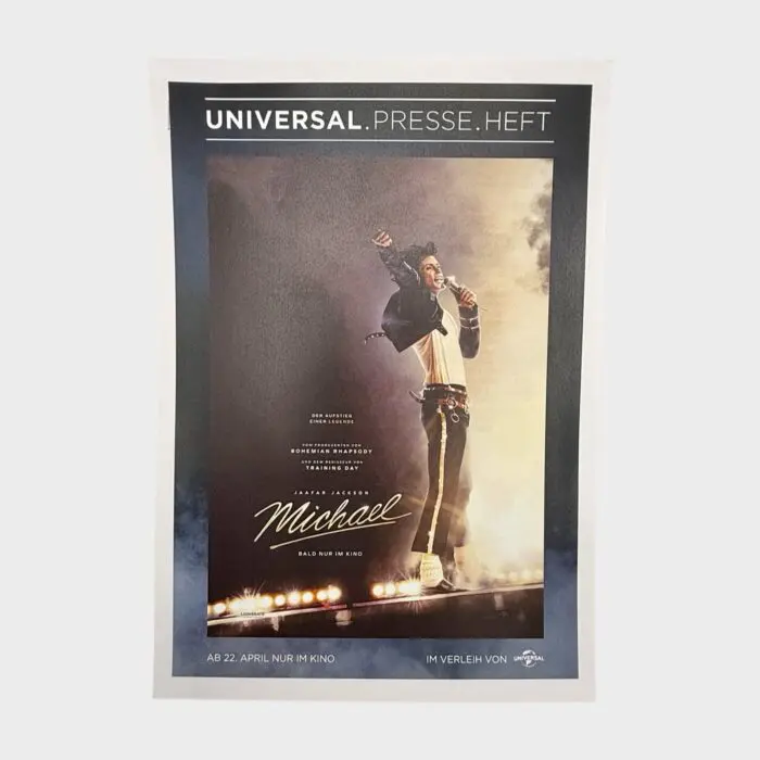 Michael Jackson Biopic Movie 2026 Press Release (Germany)