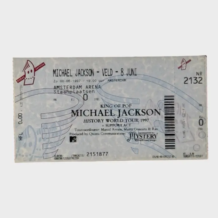 Michael Jackson HIStory World Tour Amsterdam Arena June 8, 1997