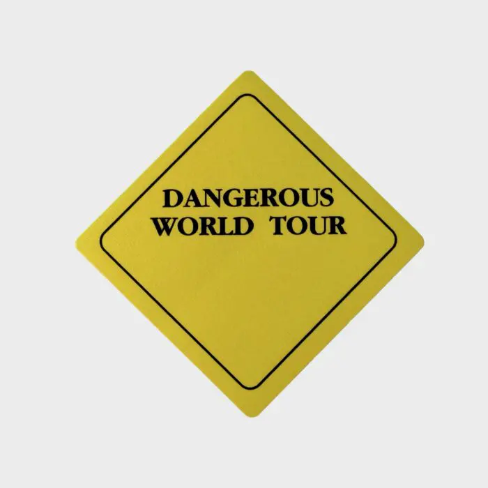 Michael Jackson Dangerous Tour Cloth Backstage Pass