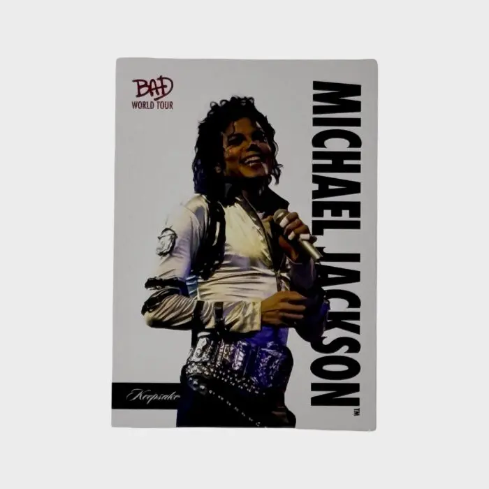 Michael Jackson BAD Tour Keepsake Trading Card # 24 Rainbow Base