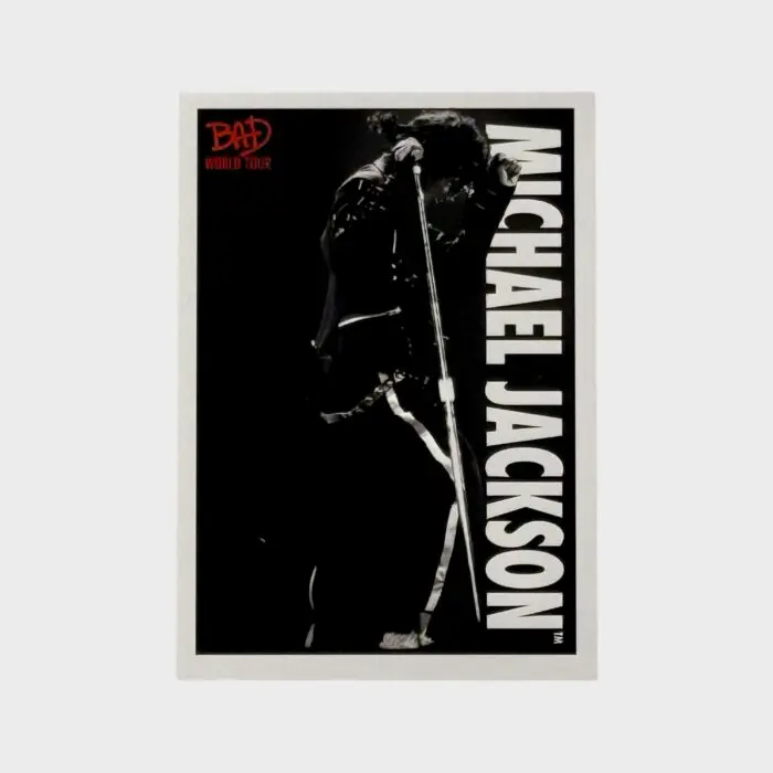 Michael Jackson BAD Tour Keepsake Trading Card # 60 Base Shortprint White