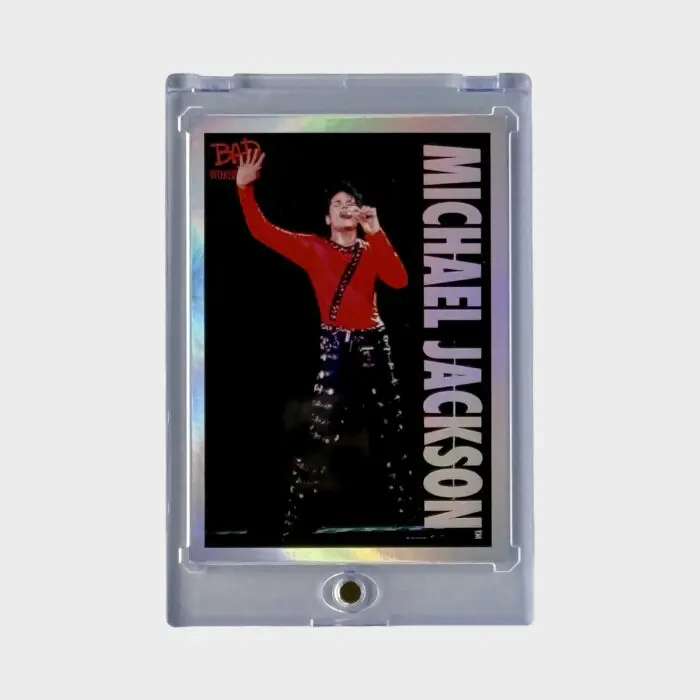 Michael Jackson BAD Tour Keepsake Trading Card # 71 Base Shortprint White