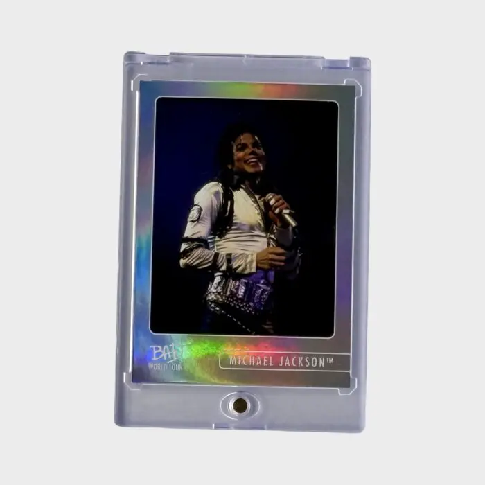 Michael Jackson BAD Tour Keepsake Trading Card # 95 Platinum Throwback 15/15