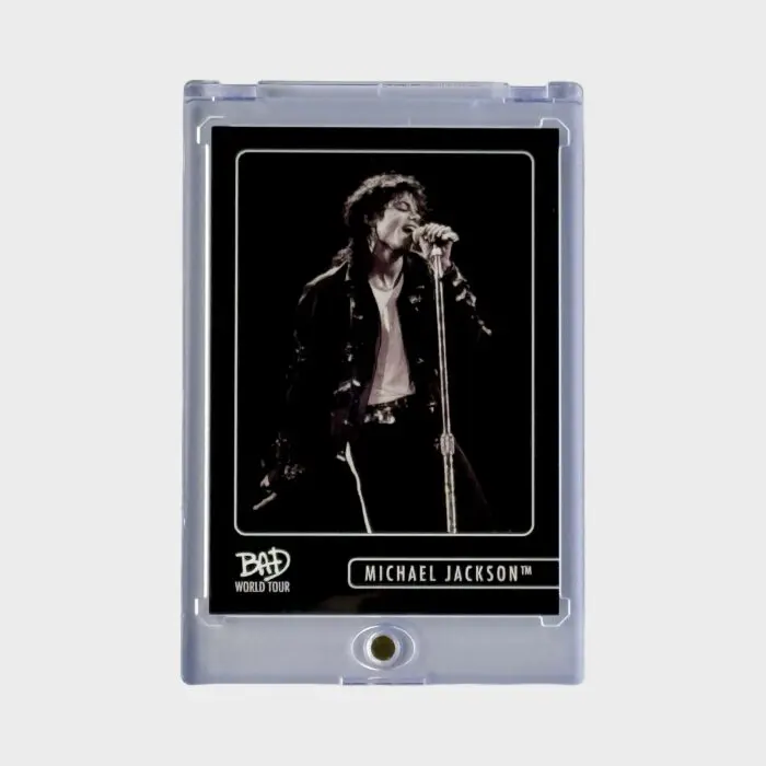 Michael Jackson BAD Tour Keepsake Trading Card # 97 Base Throwback