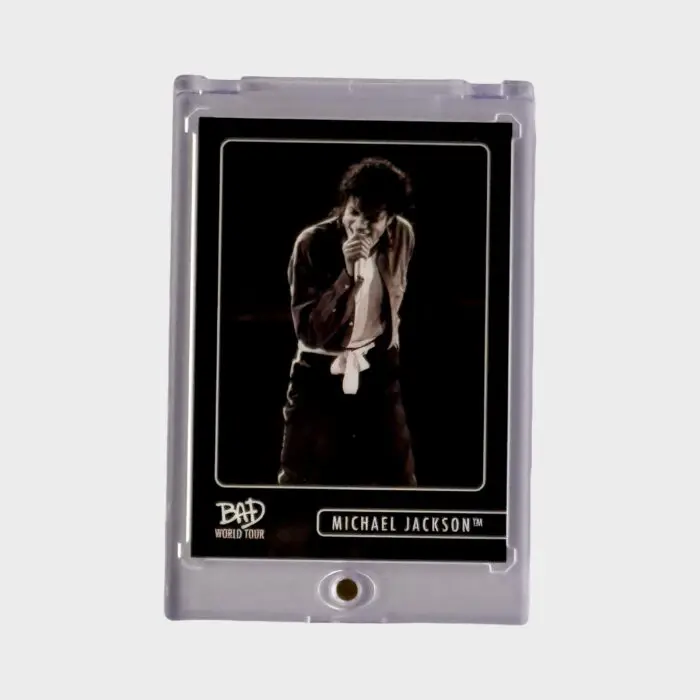 Michael Jackson BAD Tour Keepsake Trading Card # 98 Base Throwback