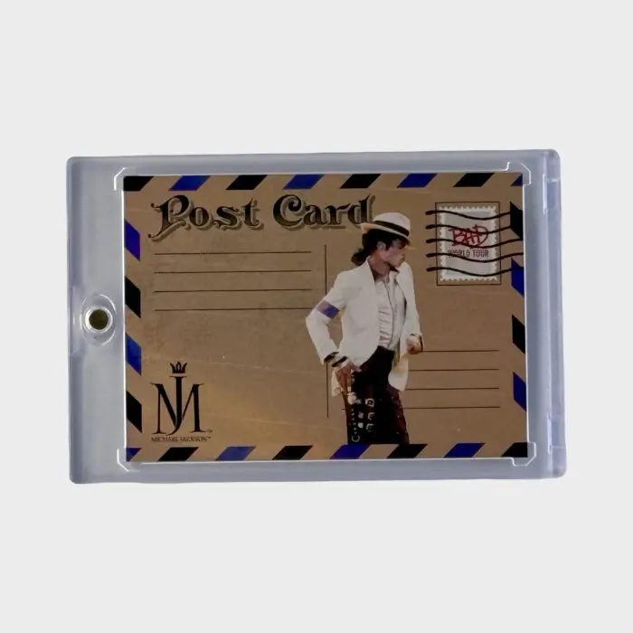 Michael Jackson BAD Tour Keepsake Trading Card # 163 Postcard