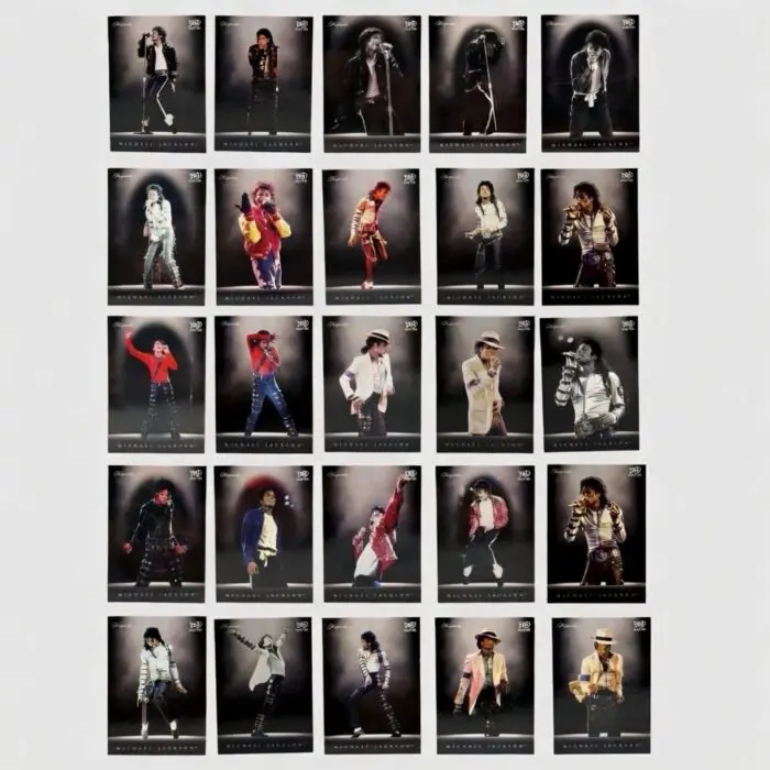 Michael Jackson BAD Tour Keepsake Full Spotlight Base Trading Card Set # 31-56