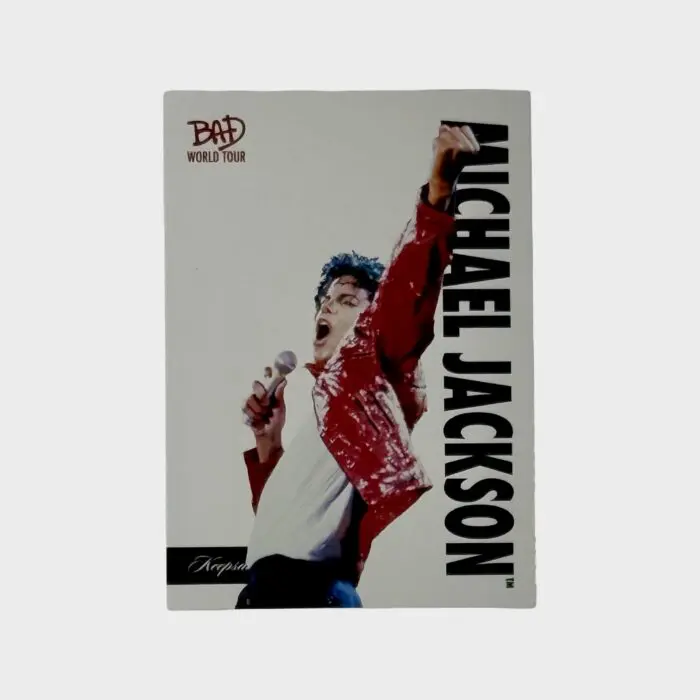 Michael Jackson BAD Tour Keepsake Trading Card # 18 Base Rainbow