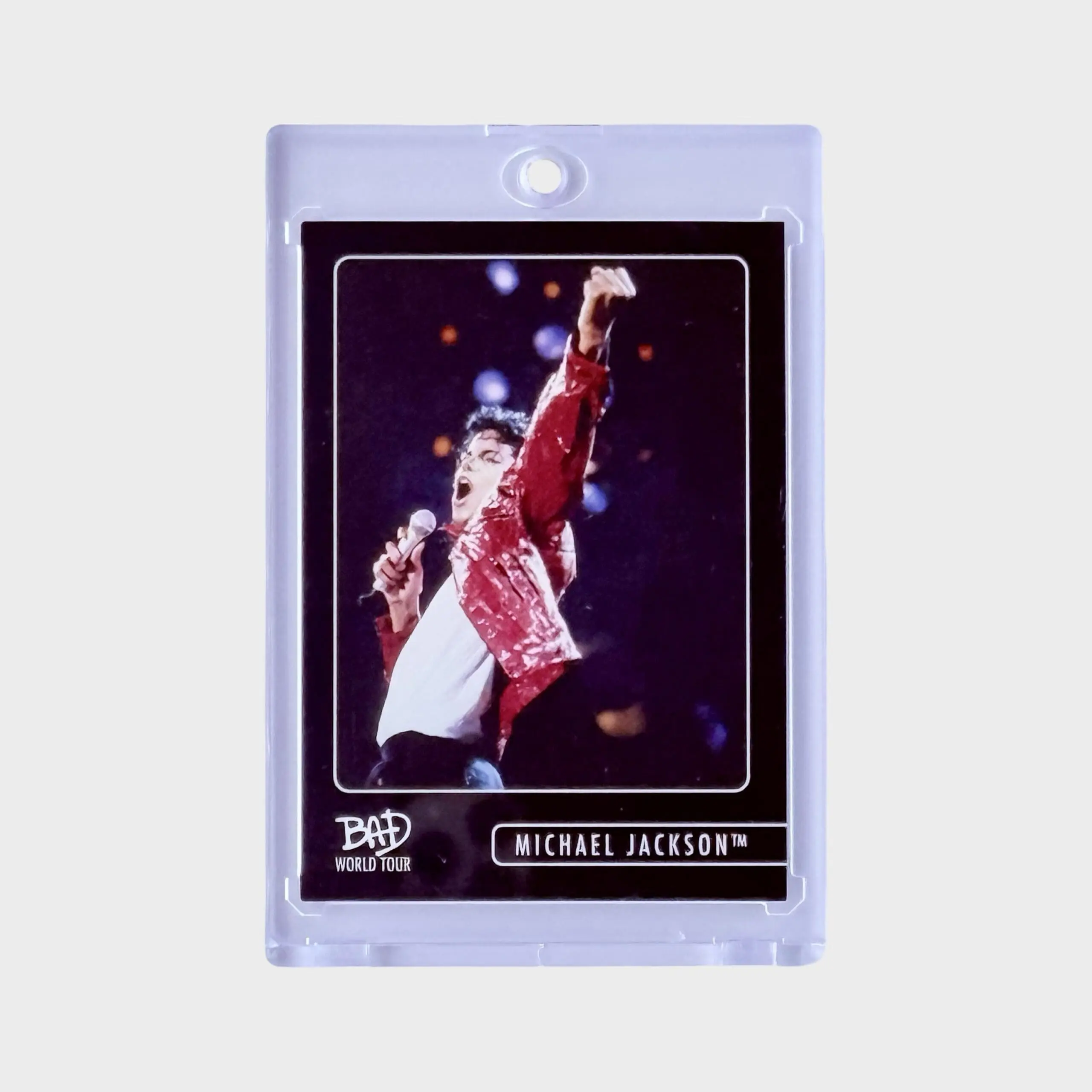 Michael Jackson BAD Tour Keepsake Trading Card # 91 Base Throwback