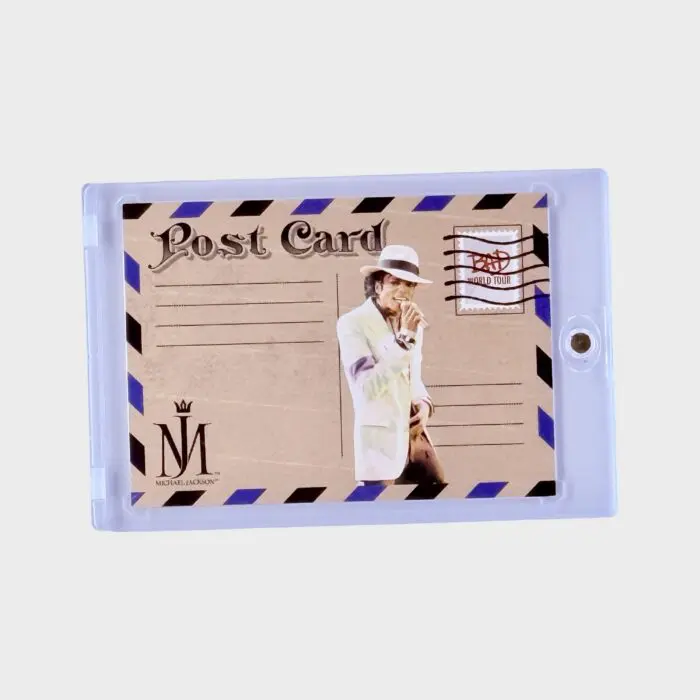 Michael Jackson BAD Tour Keepsake Trading Card # 164 Postcard