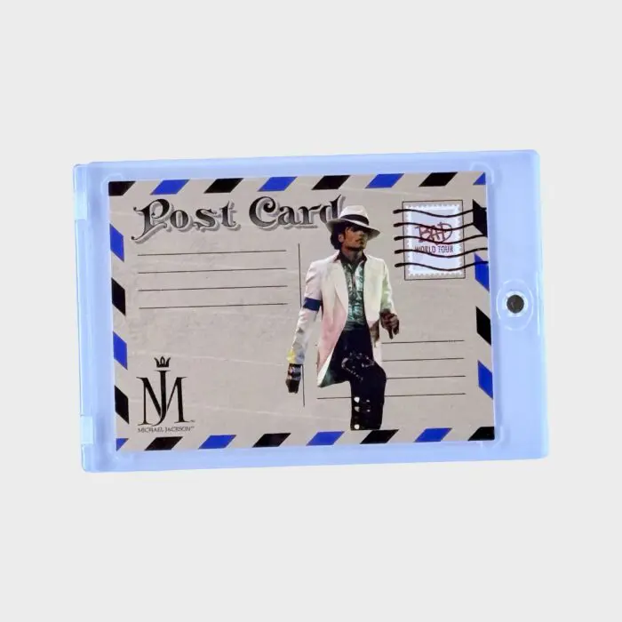 Michael Jackson BAD Tour Keepsake Trading Card # 170 Postcard