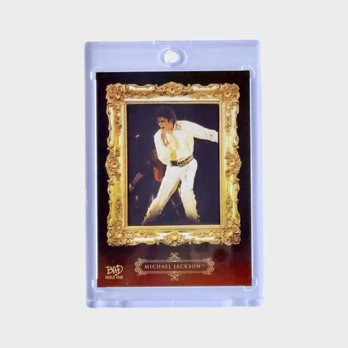 Michael Jackson BAD Tour Keepsake Trading Card # 224 Red 49/87 Gallery