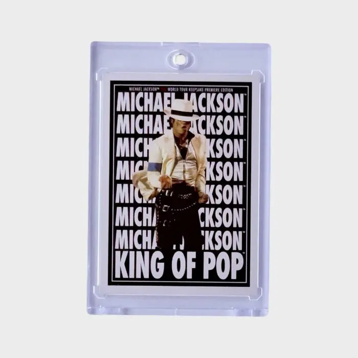 Michael Jackson BAD Tour Keepsake Trading Card # 200 Poster