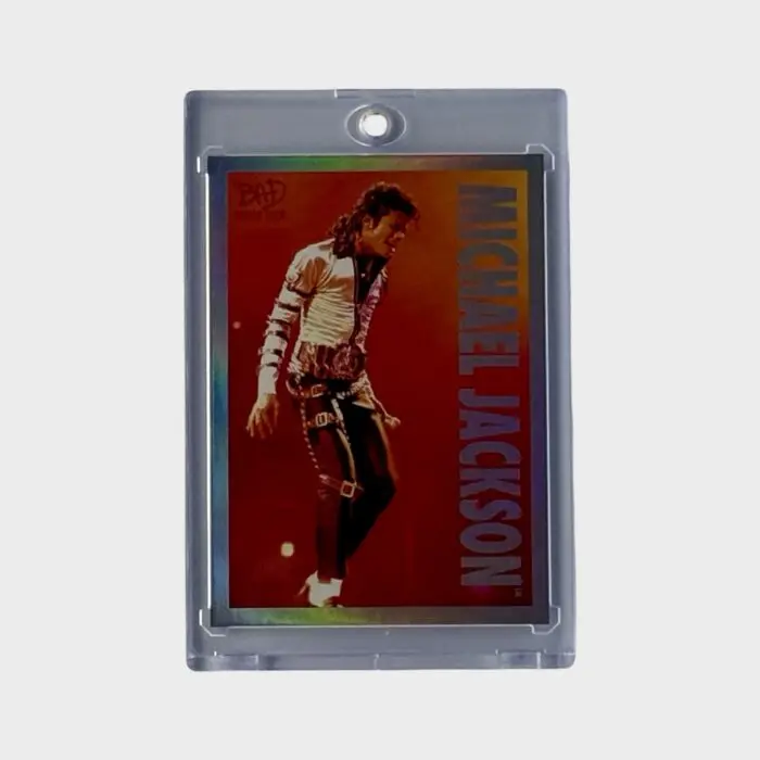 Michael Jackson BAD Tour Keepsake Trading Card # 64 Shortprint Platinum 07/15