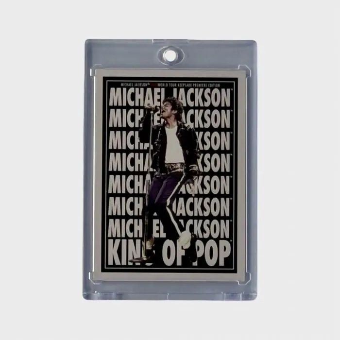 Michael Jackson BAD Tour Keepsake Trading Card # 175 Base Poster