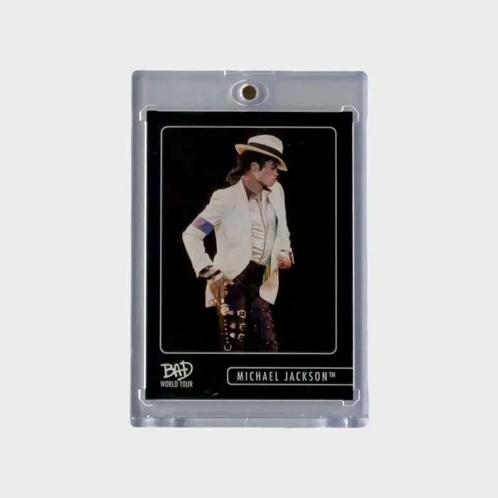 Michael Jackson BAD Tour Keepsake Trading Card # 102 Base Throwback