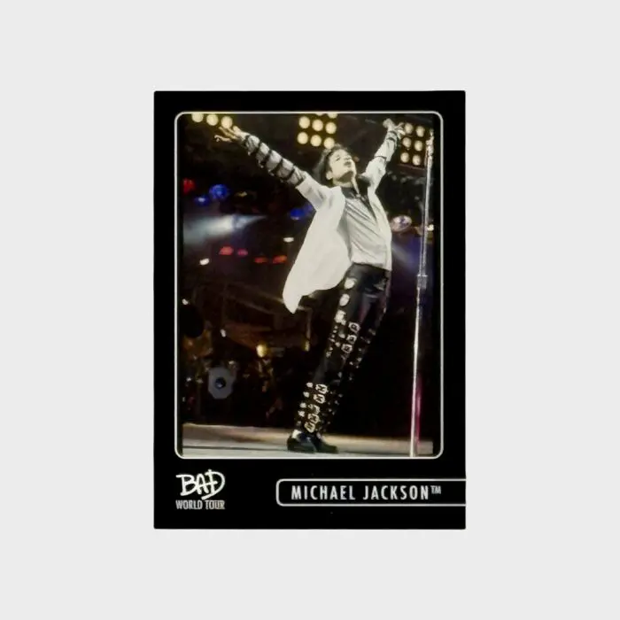 Michael Jackson BAD Tour Keepsake Trading Card # 94 Base Throwback