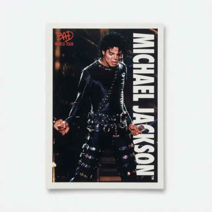 Michael Jackson BAD Tour Keepsake Trading Card #76 | Shortprint | Base