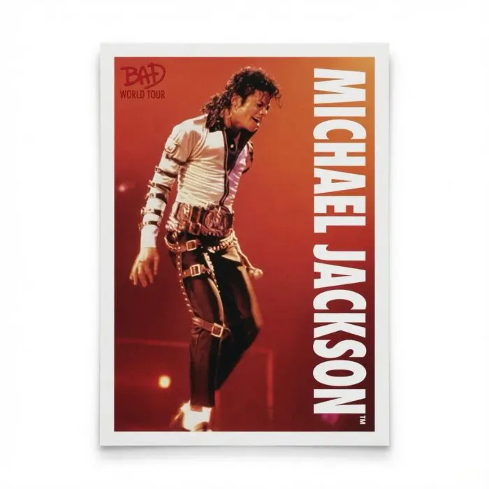 Michael Jackson BAD Tour Keepsake Trading Card #64 | Shortprint | Base